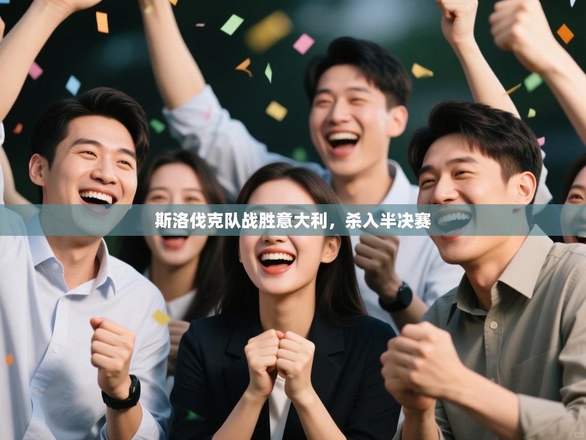 斯洛伐克队战胜意大利，杀入半决赛  第1张