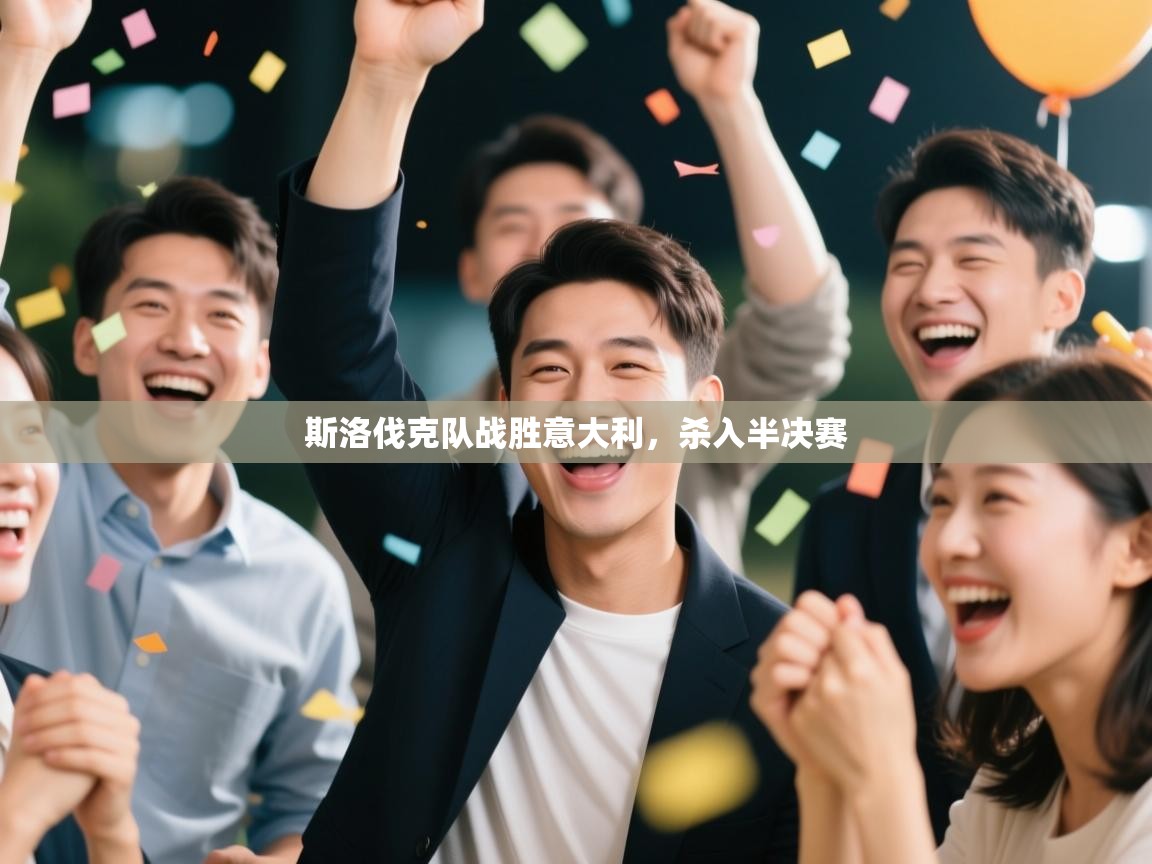 斯洛伐克队战胜意大利，杀入半决赛  第2张